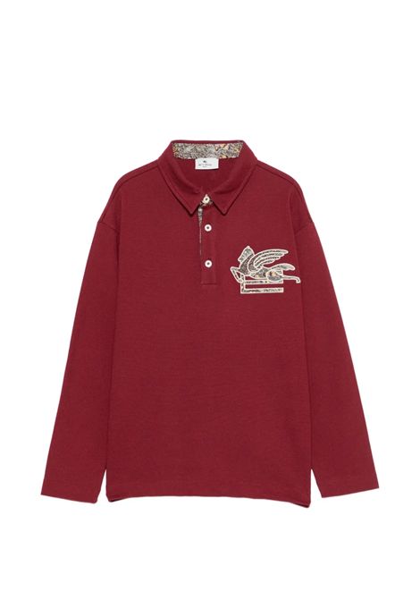 Polo con logo ETRO KIDS | GZ8H41 Z002252C